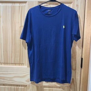 Polo Ralph Lauren “Custom Fit” blue tee size L